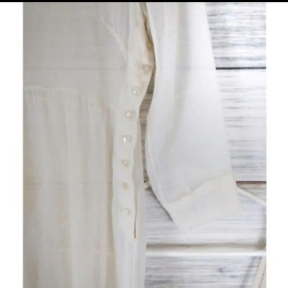 ELKIN Silk Romantic Pretty Feminine Blake Dress XS - Picture 6 of 8